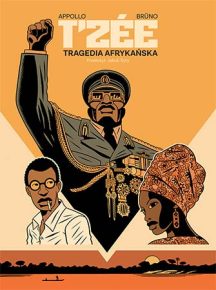 Polska okładka 3D komiksu T'zée Tragedia afrykańska. Autor Olivier Appollodorus.